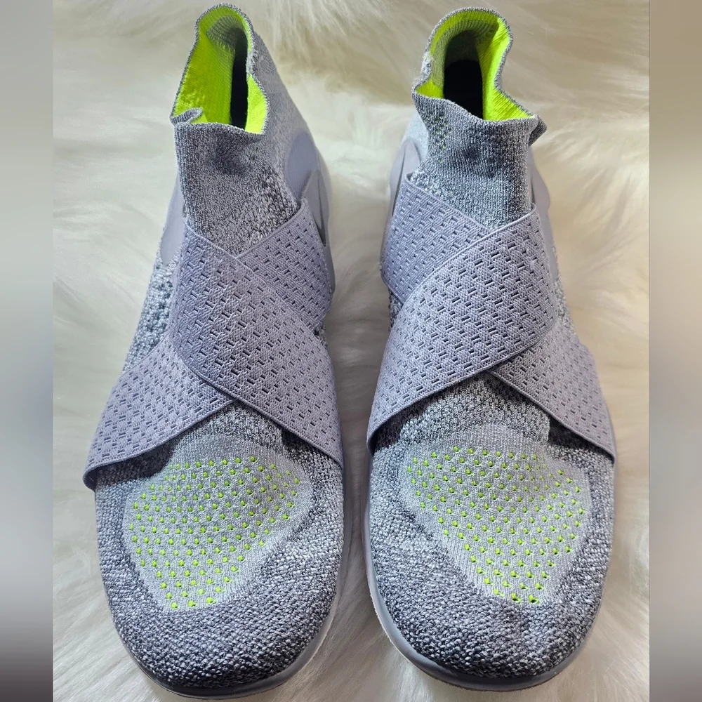 Nike Free & Flexible Flyknit Run Natural Running Shoes Sneakers Women 8 880846 - Picture 2 of 4